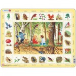   Puzzle Cadre - Apprendre l'Allemand : En Forêt (en Allemand)