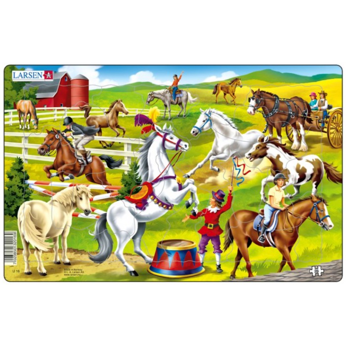   Puzzle Cadre - Au Centre Equestre