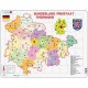 Puzzle Cadre - Bundesland : Freistaat Thüringen (en Allemand)