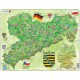 Puzzle Cadre - Bundesland : Sachsen (en Allemand)