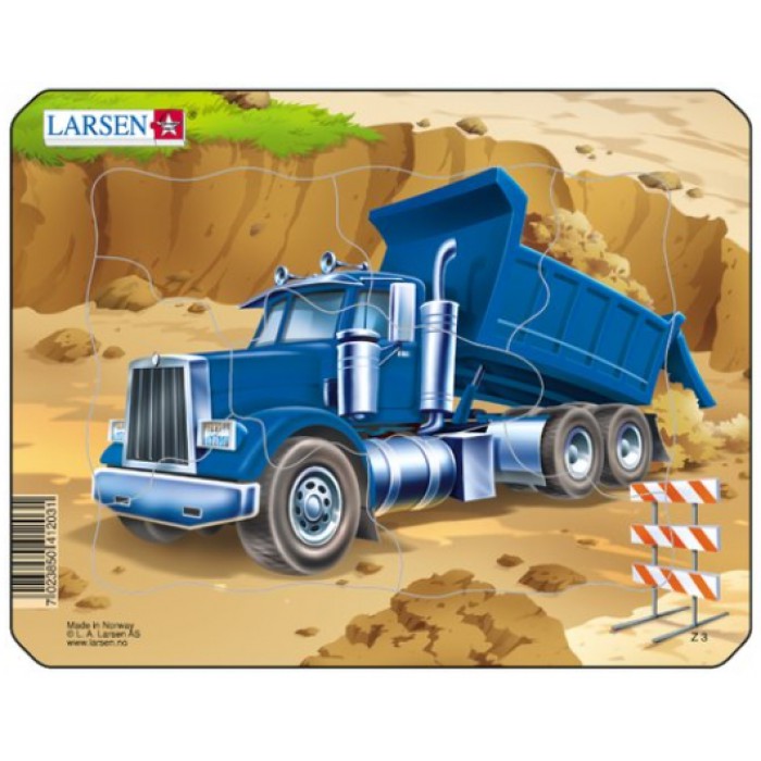   Puzzle Cadre - Camion Benne