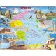 Puzzle Cadre - Carte de la Grèce (en Anglais)