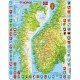 Puzzle Cadre - Carte de la Norvège (en Norvégien)