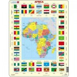   Puzzle Cadre - Carte de l'Afrique (en Anglais)