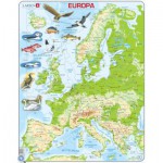   Puzzle Cadre - Carte de l'Europe (en Allemand)