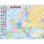   Puzzle Cadre - Carte de l'Europe (en Français)