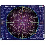   Puzzle Cadre - Carte des Constellations (en Allemand)
