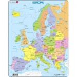   Puzzle Cadre - Carte Politique de l'Europe (Italien)