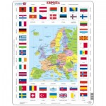   Puzzle Cadre - Europe (en Russe)