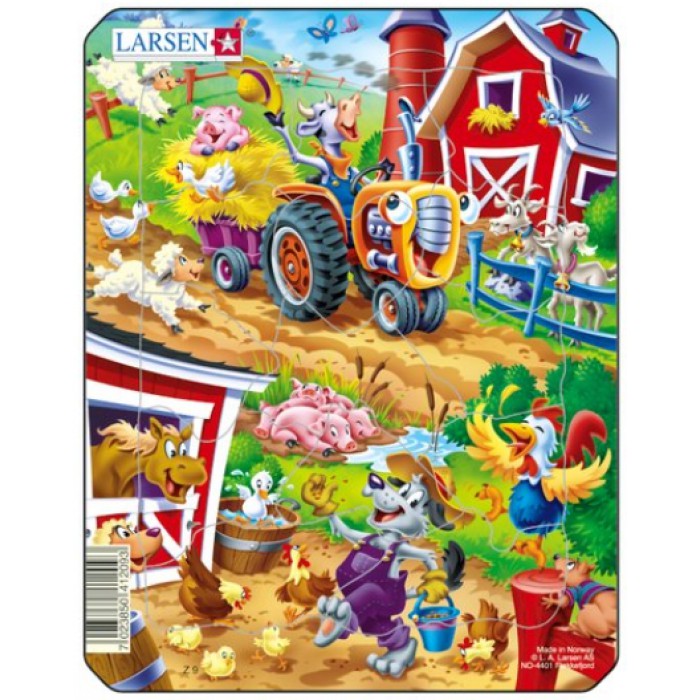   Puzzle Cadre - Ferme