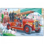   Puzzle Cadre - Fire truck