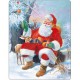 Puzzle Cadre - Le Père Noël et ses Animaux