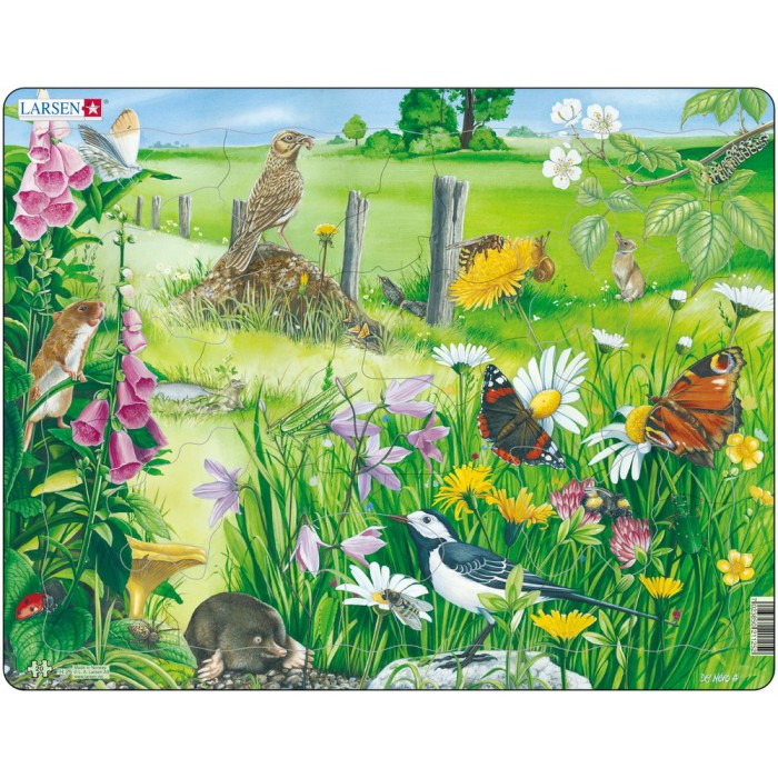   Puzzle Cadre - Les Petits Animaux de la Campagne