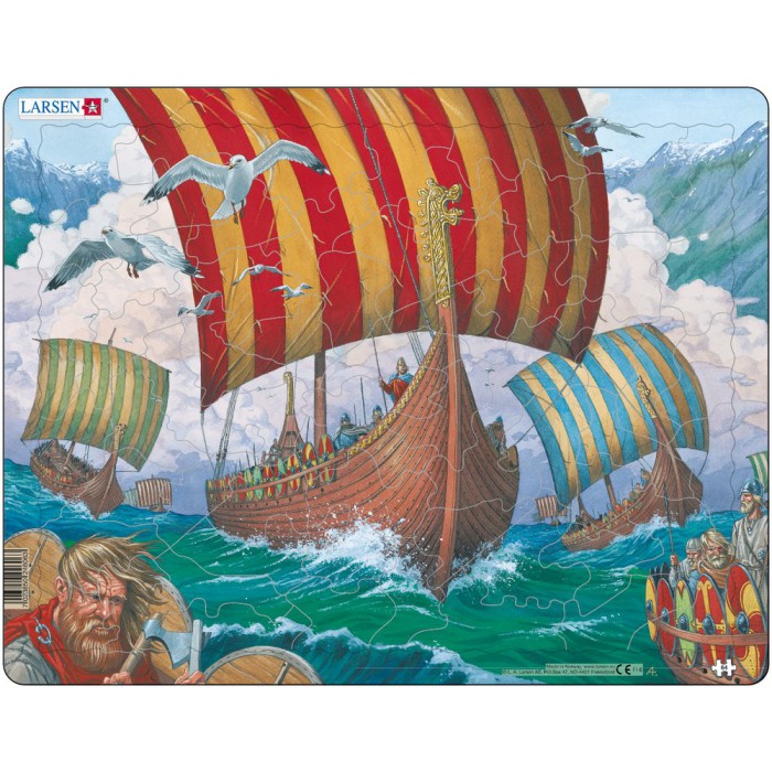   Puzzle Cadre - Les Vikings