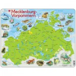   Puzzle Cadre - Mecklenburg-Vorpommern (en Allemand)