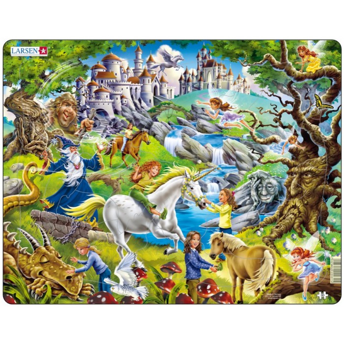   Puzzle Cadre - Monde Fantastique