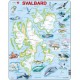 Puzzle Cadre - Norvège : Le Svalbard et ses Animaux (Noms des animaux en Norvégien)