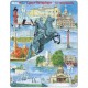 Puzzle Cadre - Souvenirs de Saint-Petersburg, Russie