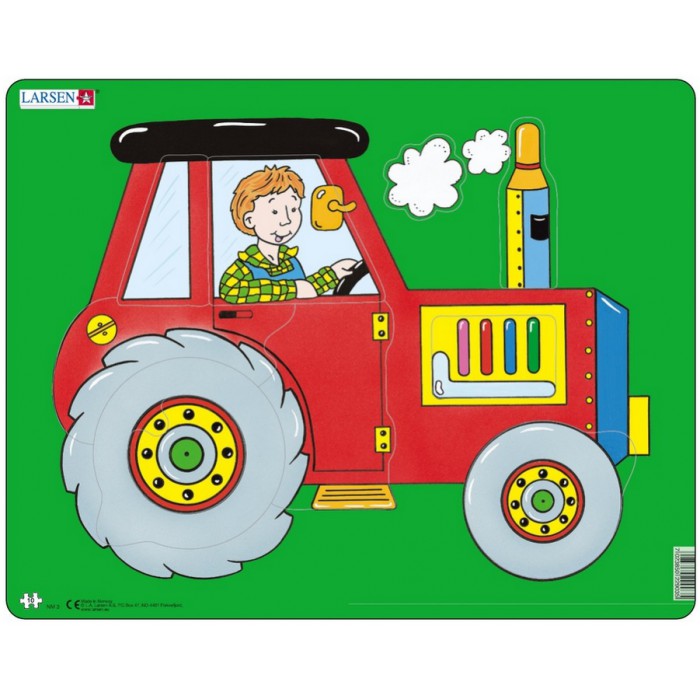   Puzzle Cadre - Tracteur