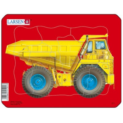 Larsen-Z1-1 Puzzle Cadre - Camion Benne