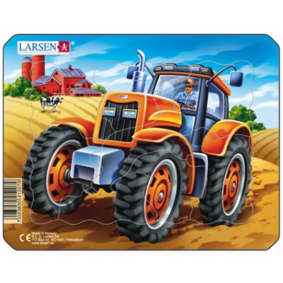 Larsen-Z7-4 Puzzle Cadre - Tracteur