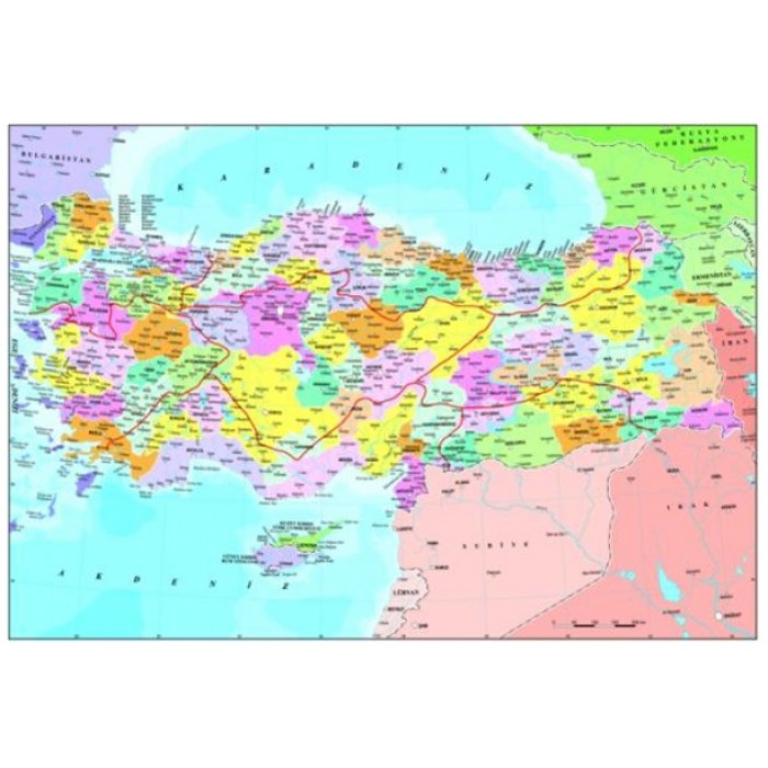 Perre / Anatolian Carte de la Turquie