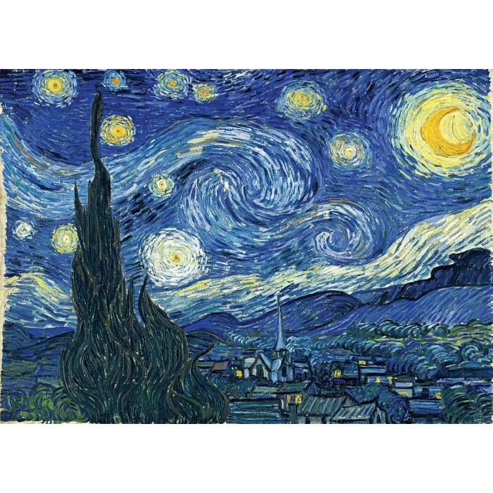 Master Pieces Vincent Van Gogh - Nuit Etoilée sur le Rhône