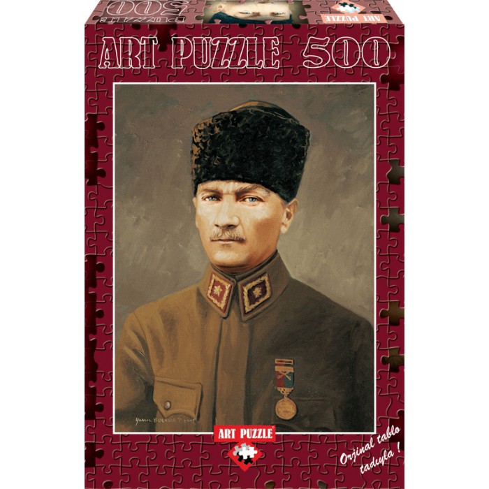 Art Puzzle Commandant en Chef Ghazi Mustafa Kemal Atatürk
