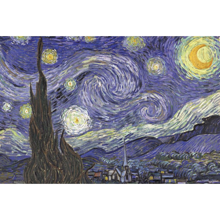 Grafika Kids Vincent Van Gogh : La Nuit étoilée sur le Rhône, 1889