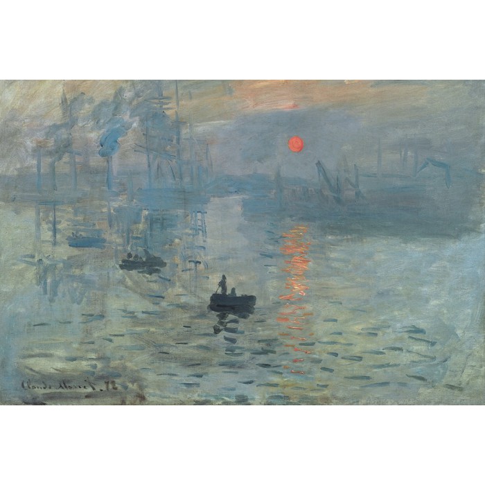 Grafika Kids Claude Monet : Impression au Soleil Levant, 1872