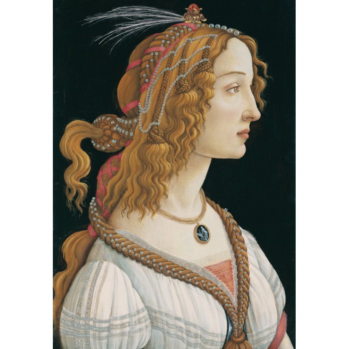 Grafika Kids Sandro Botticelli: Portrait de Jeune Femme, 1494