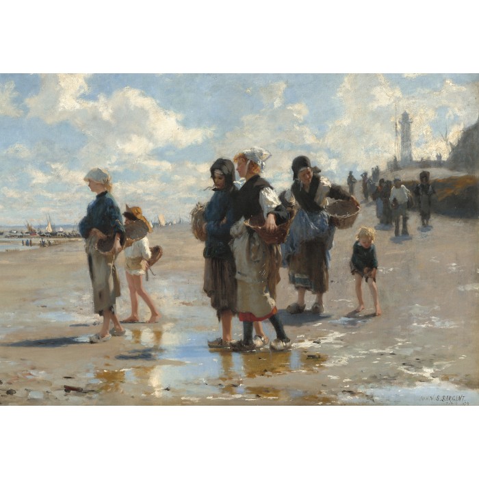 Grafika Kids John Singer Sargent : En Route Pour la Pêche, 1878