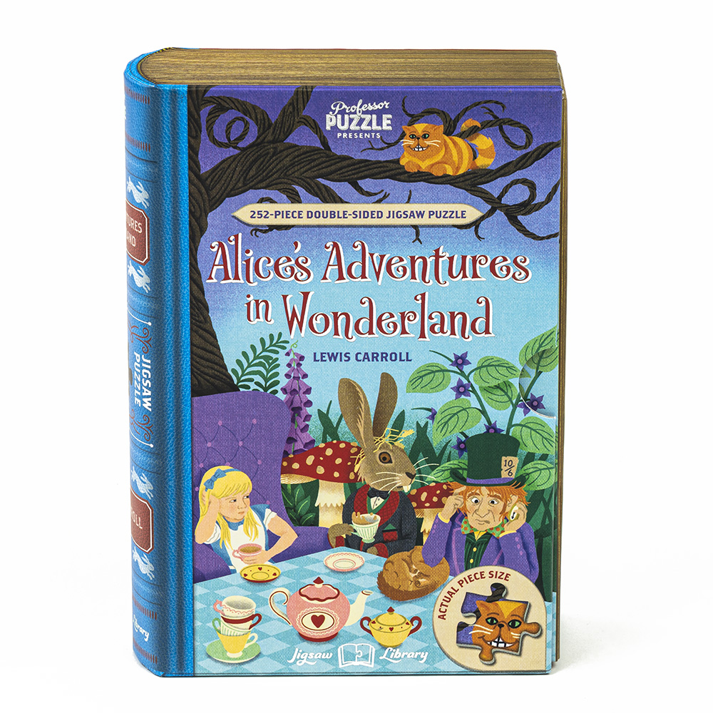 Puzzle Recto-Verso - Alice Au Pays Des Merveilles Professor Puzzle
