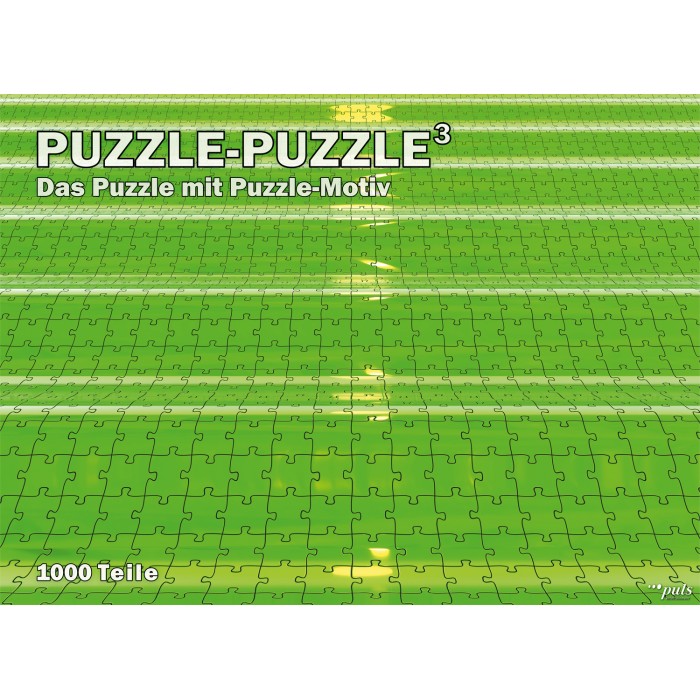 Puls Entertainment Puzzle-Puzzle³, Le Troisième Puzzle avec Motif de Puzzle