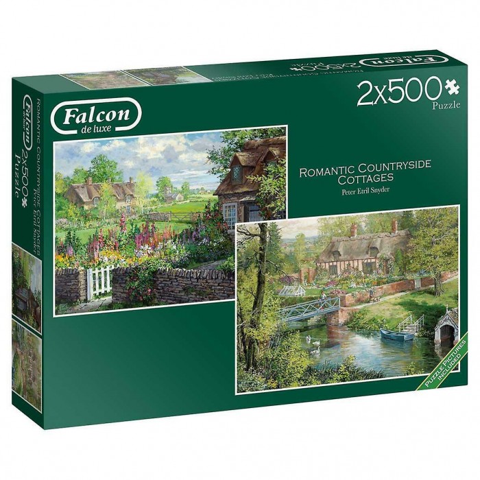 Jumbo Romantic Countryside Cottages (2x500 Pièces)
