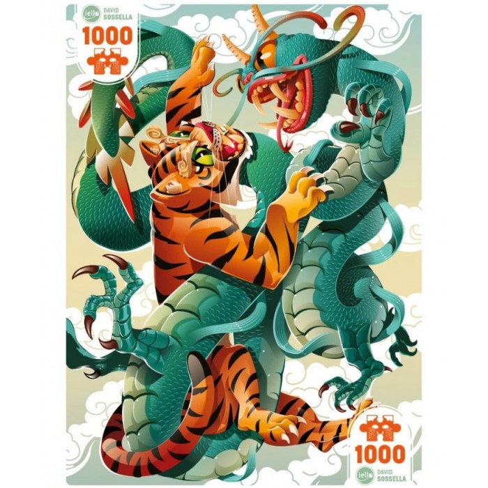 Iello Puzzle Puzzle UNIVERSE - The Tiger & The Dragon