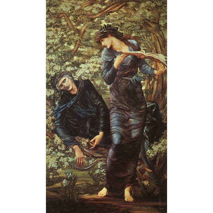 DToys Edward Burne-Jones: La Séduction de Merlin, 1872-1877