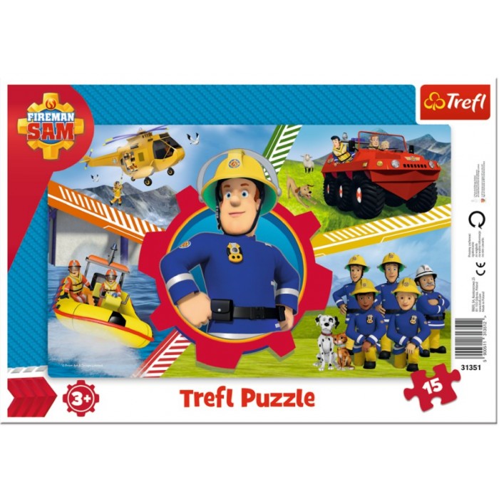 Trefl Puzzle Cadre - Sam le Pompier