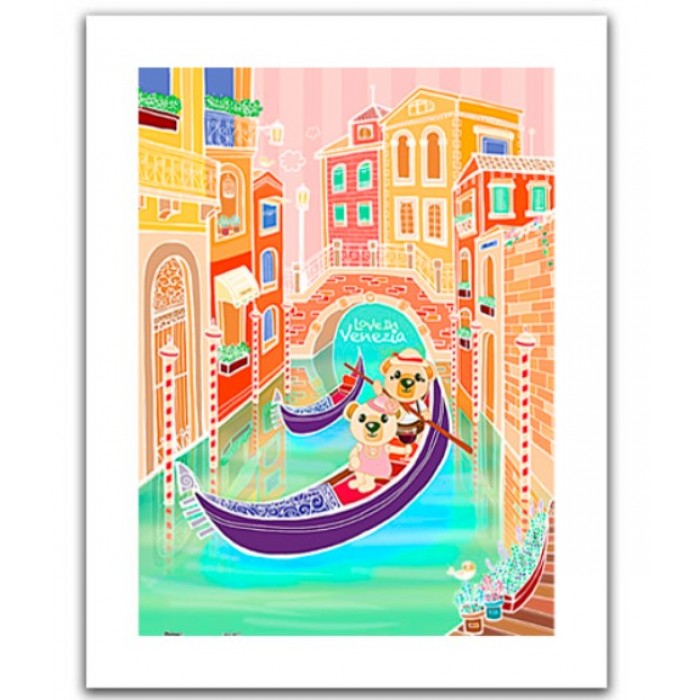 Pintoo Puzzle en Plastique - Romantic Vacations - Venice