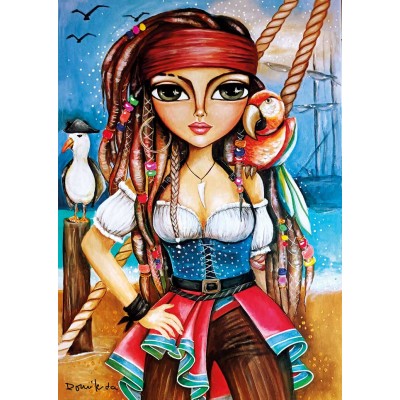 Puzzle Magnolia-1718 The Beautiful Pirate