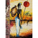 Puzzle  Magnolia-2319 African Woman