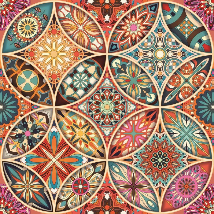 Puzzle Magnolia-3014 Mandala