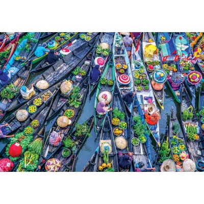 Puzzle Magnolia-3536 Floating Market