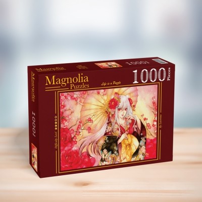 Puzzle Magnolia-6206 Red Plum