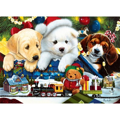 Puzzle Master-Pieces-71775 Toyland Pups