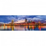 Puzzle  Master-Pieces-71851 City Panoramics - Nashville
