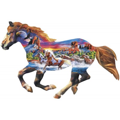 Puzzle Master-Pieces-72039 Running Horse