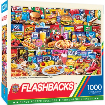 Puzzle Master-Pieces-72140 Kids Favourite Food