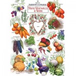Puzzle  Master-Pieces-72196 Fruits et Légumes
