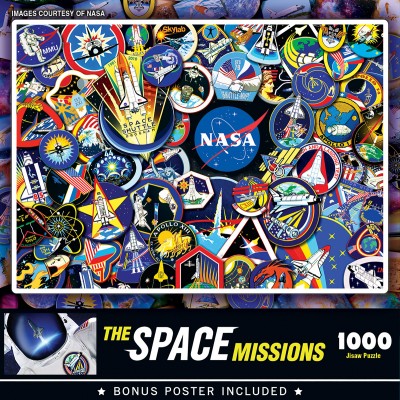 Puzzle Master-Pieces-72208 NASA - Missions dans l'Espace